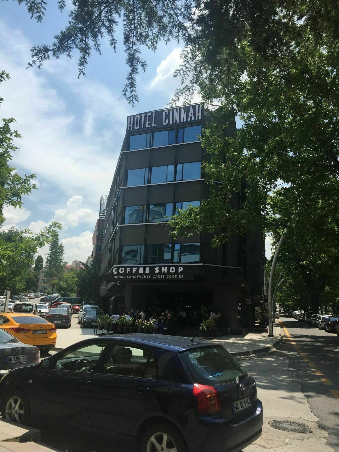 Hotel Cinnah Ankara Bagian luar foto